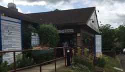 Woking Community Hospital entrance